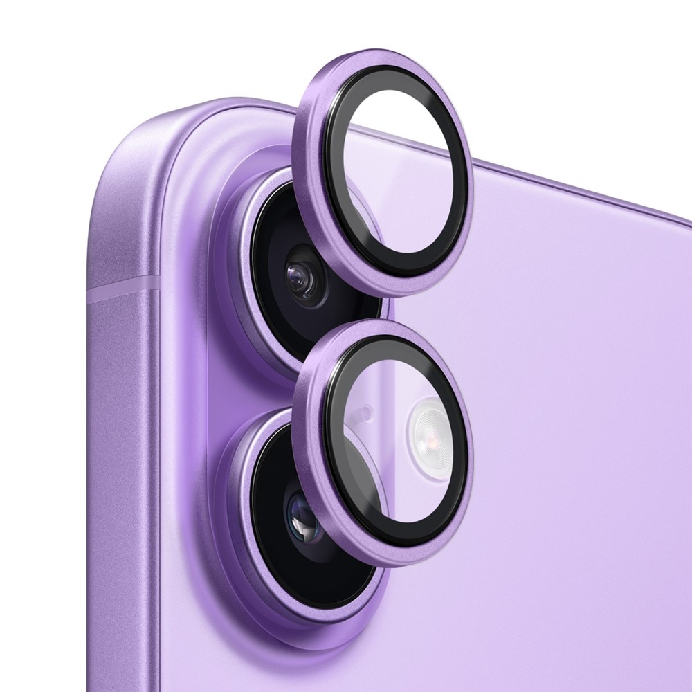 Folie Camera din sticla pentru iPhone 17, Full Cover, Protectie Profesionala, Daden, Ultra Rezistenta, Calitate Premium, Mov