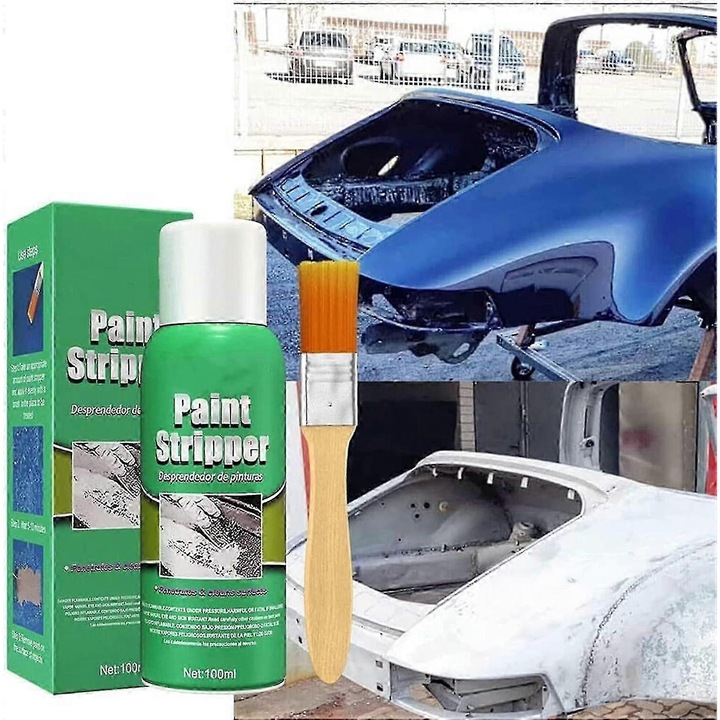 Активатор за боя, 100мл, за метални повърхности, комплект от 5 броя с четка