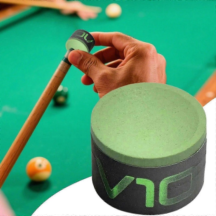 Biliárdkréta V10 TAOM, 2.5cm, 50g, 1 db-os készlet, zöld
