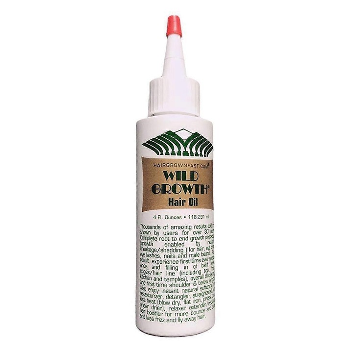 Ulei de par Wild Growth, 291ml, ingrijire naturala, hidratare profunda, pentru par, sprancene si gene
