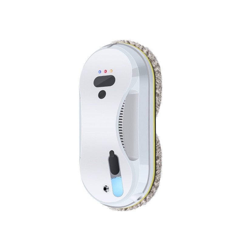 Robot de curatare a geamurilor, 90W, rezervor de apa de 40ml, aspiratie 5600Pa, pulverizare automata a apei, planificare inteligenta a traseului, protectie UPS, curatare eficienta, telecomanda, alb