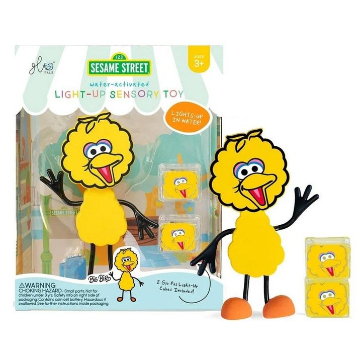 Fürdőjáték készlet, Glo Pals, Sárga