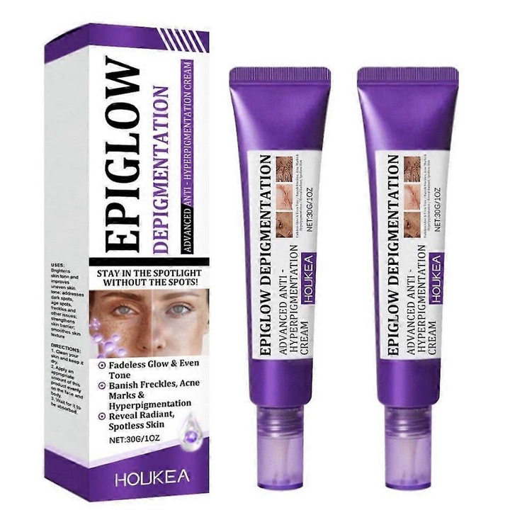 Arckrém, Houkea, Hiperpigmentáció elleni, 2 darab, érzékeny bőrre, 30 g