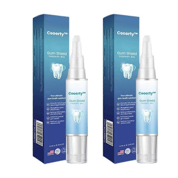 Fogjavító gél, 4ml, tisztítás és ápolás, 2 darabos szett