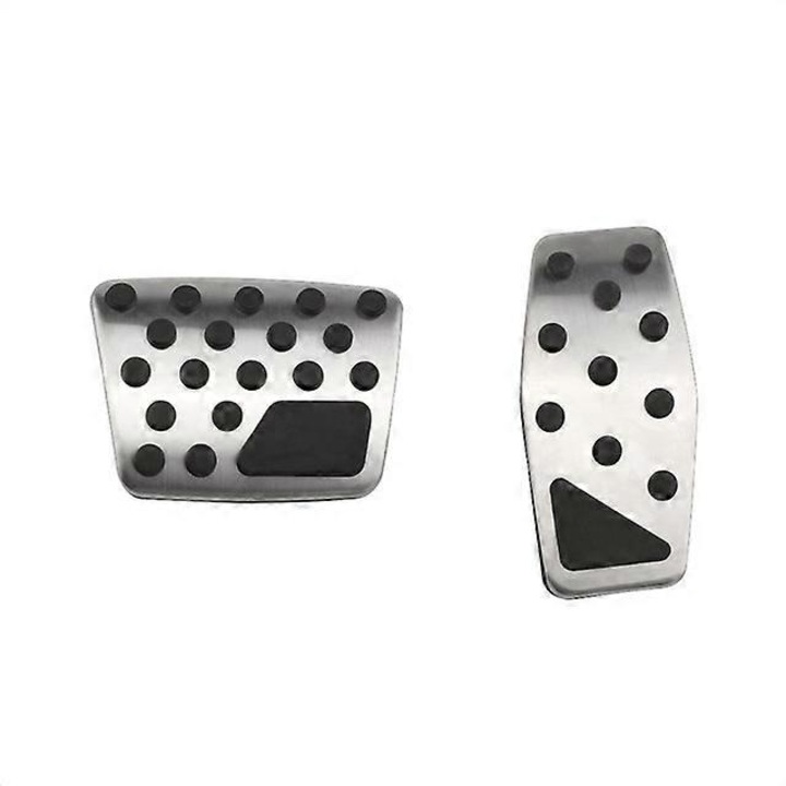 Pedale din otel inoxidabil pentru Jeep Renegade Compass Fiat 500X 2014-2020, set accesorii auto