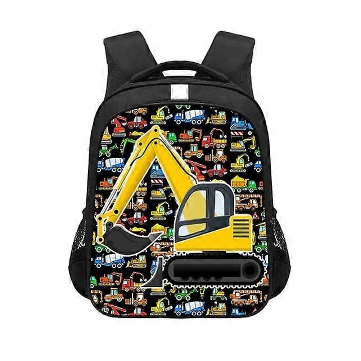 Rucsac cu imprimeu tractor pentru adolescenti