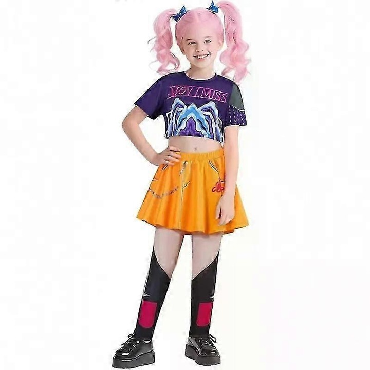 Costum Rumi Demon Hunters 2025, 100x160cm, multicolor, pentru copii