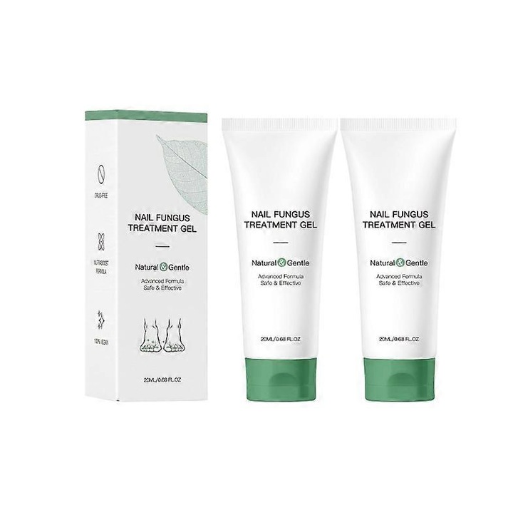 Set 2 creme de reparare unghii, 20g, indepartare ciuperci unghii, ingrijire onicomicoza