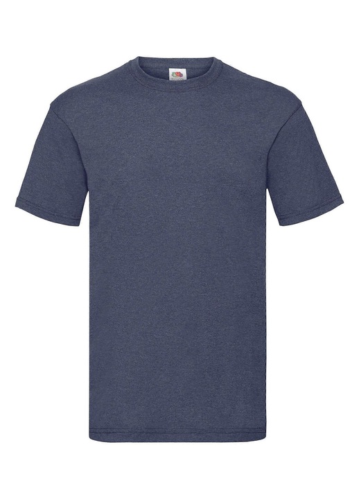 Férfi rövid ujjú póló, pamut, Tengerészkék, 3XL