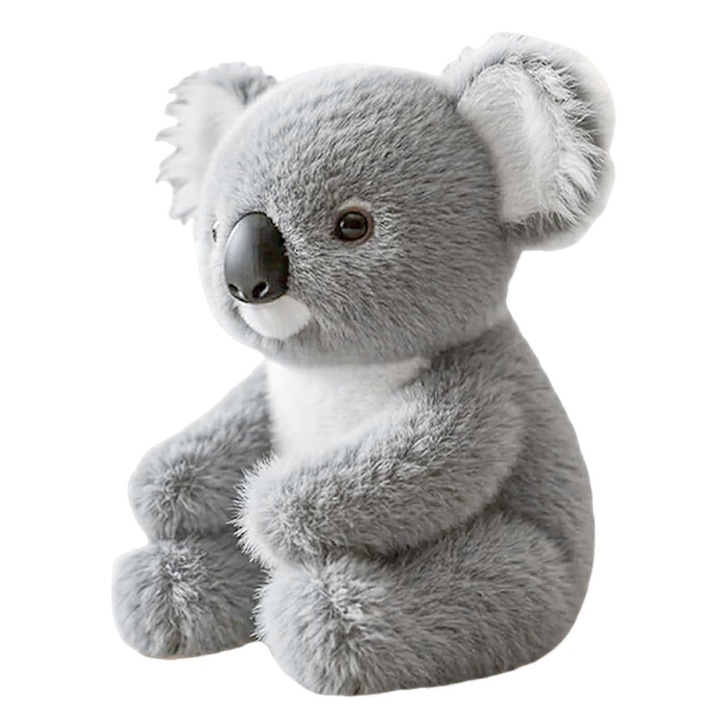 Jucarie de plus Koala, 25cm, confortabila si moale, pentru reducerea stresului
