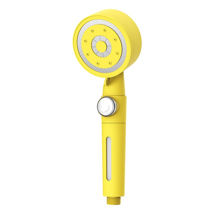 Dus cu presiune inalta, set, 5 moduri, galben, 29x10x7cm