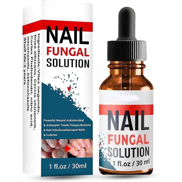 Solutie pentru unghii, 30ml, tratament pentru ciuperca unghiei, aplicare usoara, fara efecte secundare