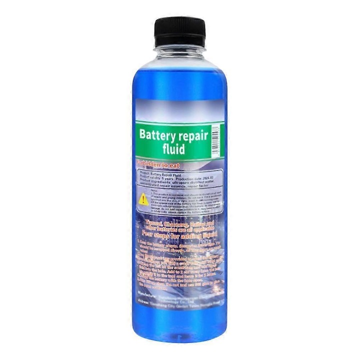 Solutie de regenerare a bateriilor 500ml pentru baterii cu plumb-acid