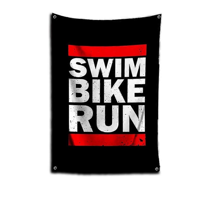 Steag decorativ, 4 bucati gromete din alama, poliester, 150x240cm, multicolor