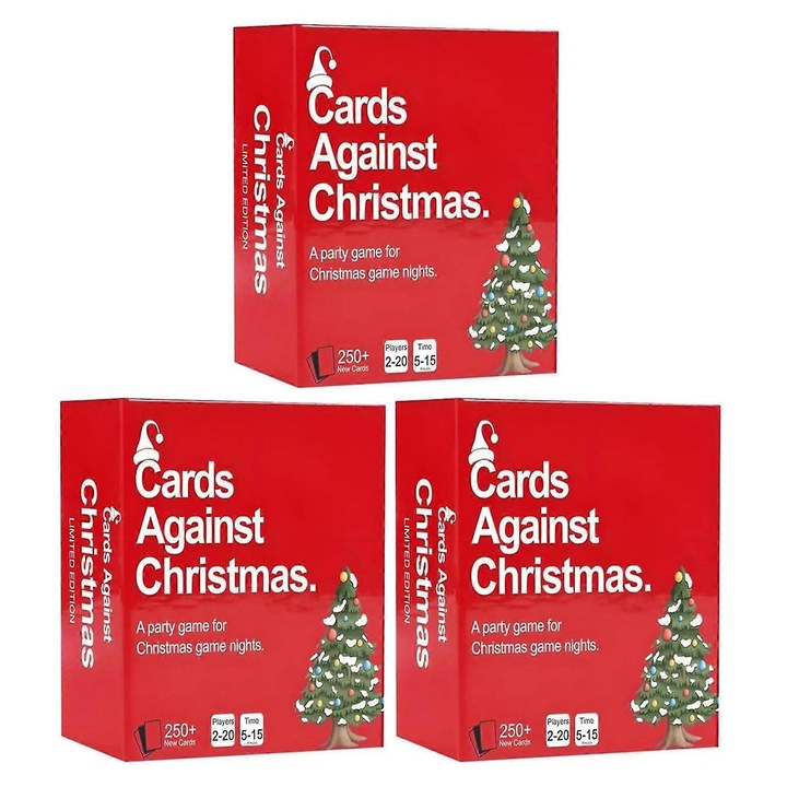 Настолна игра, 3 комплекта, хумор, 10x15см