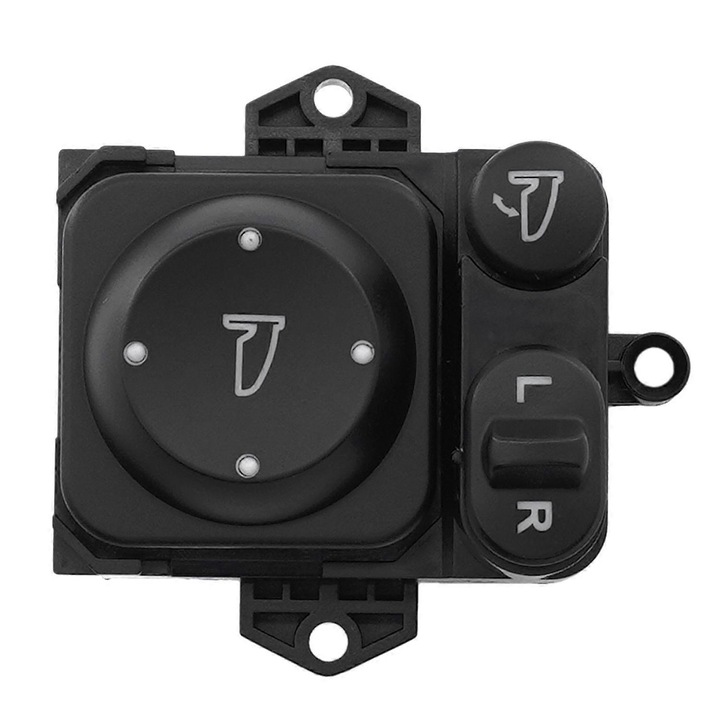 Honda visszapillantó tükör állító kapcsoló, fekete, műanyag