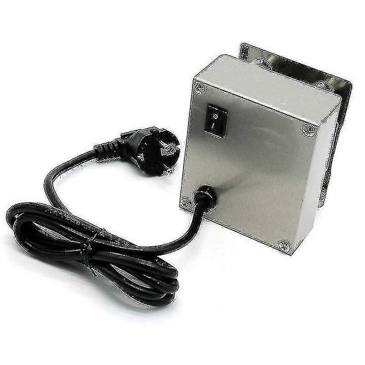 Motor rotativ pentru rotiserie, metal, negru/argintiu, 112x72x93cm, set ustensile gratar