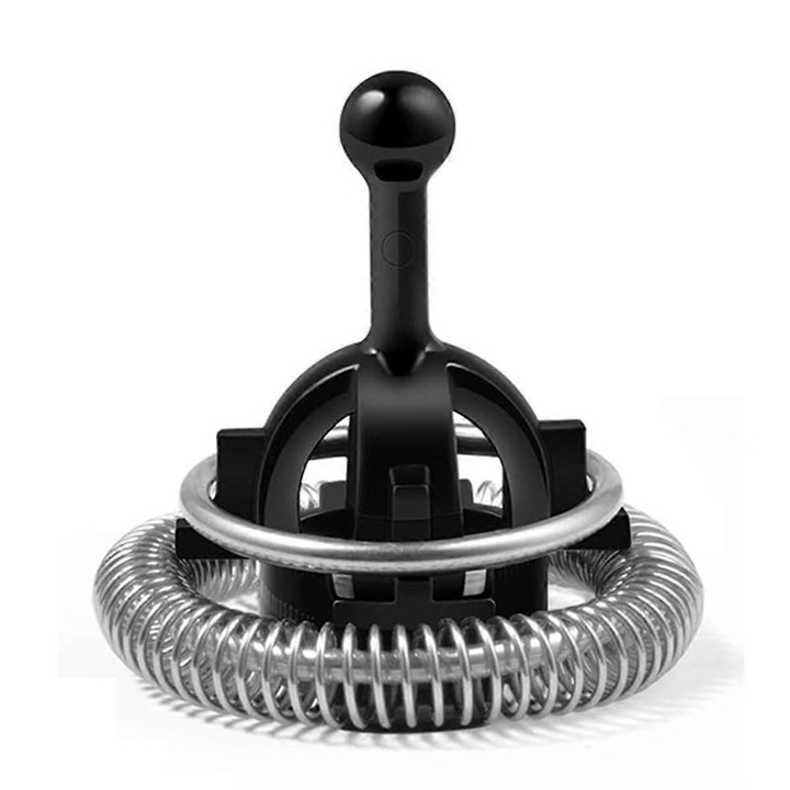 Set 3 teluri de inlocuire pentru spumator de lapte Aeroccino, inox, negru