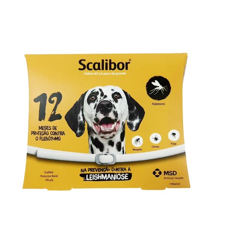 Zgarda antiparazitara Scalibor, protectie capuse, 65 cm, ajustabil ...