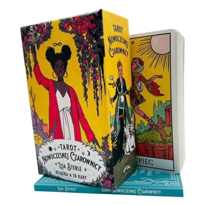 Tarot Nowoczesnej Czarownicy, Lisa Sterle, 2024, 78 carti, 130x78 mm, 110 pagini