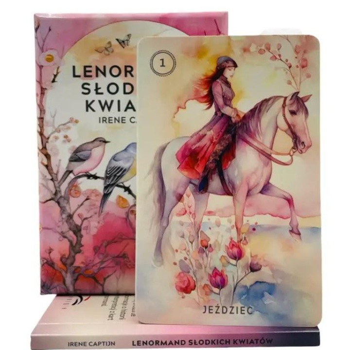Talia Lenormand Slodkich Kwiatow, Synergie Polska, 36 carti, 2 carti suplimentare, pastel, inclusiva
