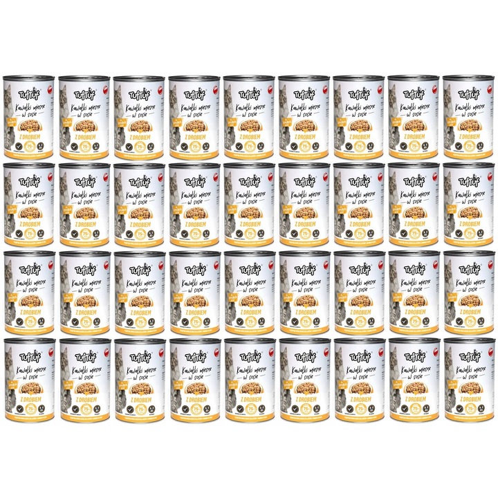 Kutyaeledel, Tuf Tuf, 415g, 36 db