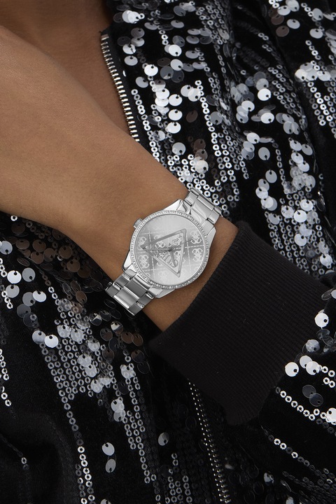 GUESS, Roxy logós acélkaróra, Ezüstszín