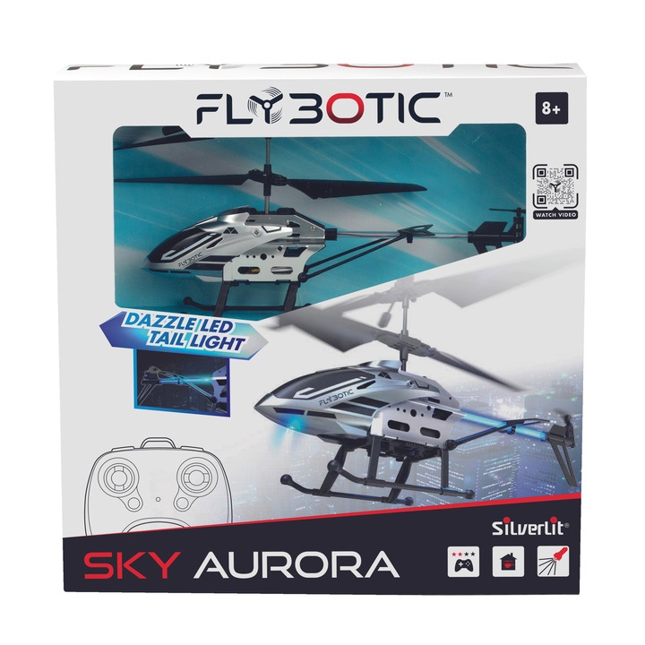 Elicopter Silverlit RC - Flybotic, Sky Aurora