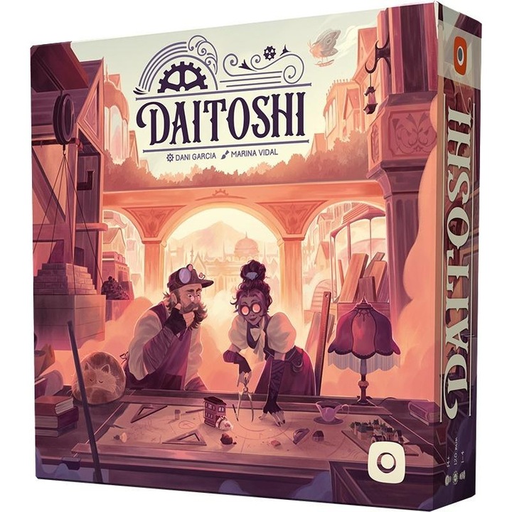 Társasjáték Daitoshi, Portal Games, 2-4 játékos, 60-120 perc, többszínű
