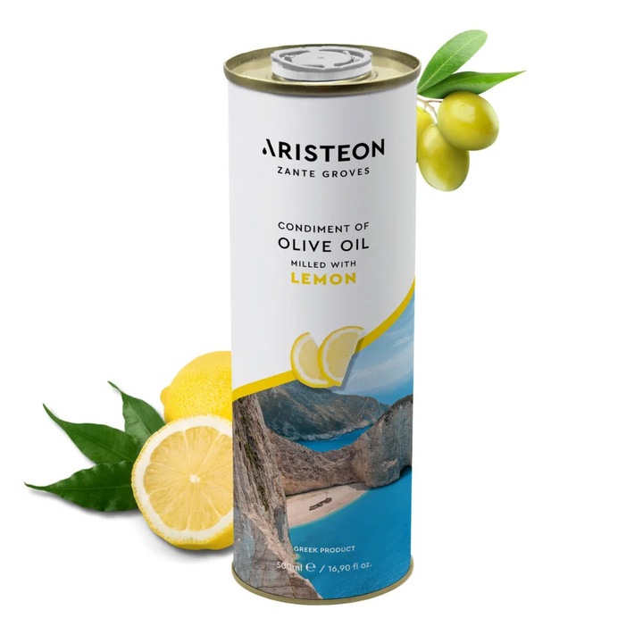 Ulei de masline cu lamaie 500 ml ARISTEON
