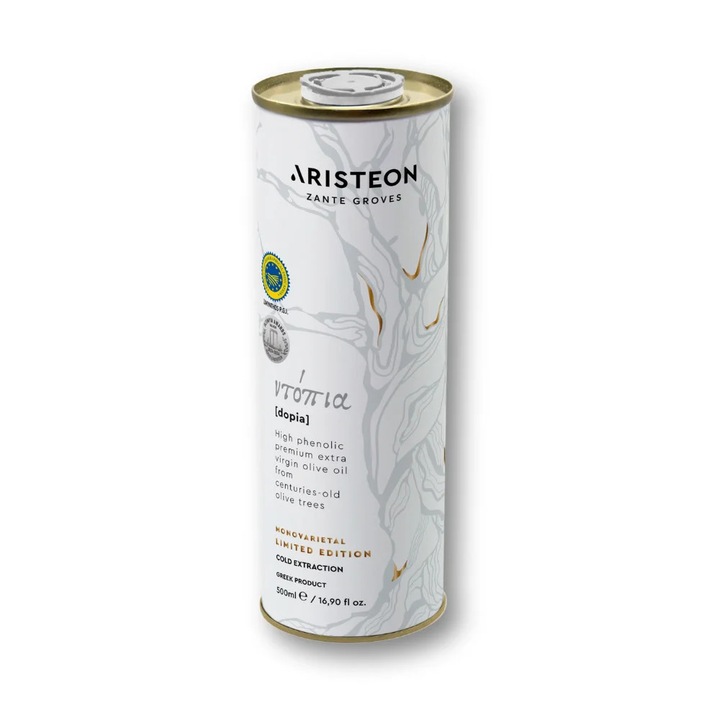 Ulei de masline extra virgin Aristeon 500 ml, traditie din 1850