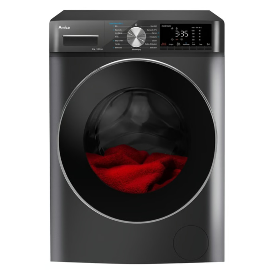 Masina de spalat rufe AMICA WA484085G, 8 kg, A, 1400 rpm