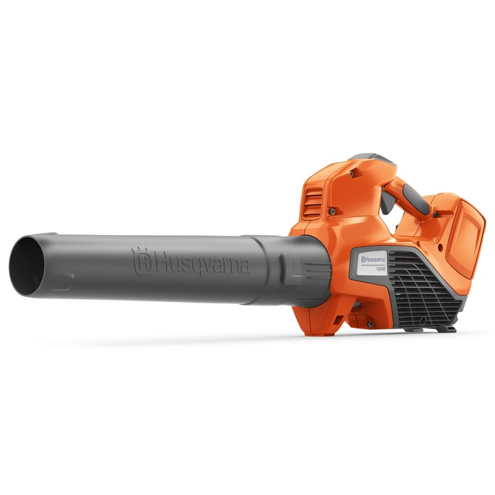 Refulator frunze HUSQVARNA 120iB, cu Acumulator BLi20 si Incarcator QC80