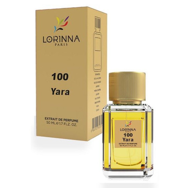 Lorinna Paris Yara 100 parfüm kivonat, Latafa Yara ihlette, Női, 50 ml