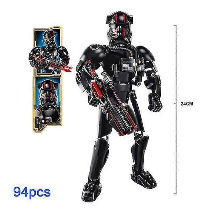 Фигурка Star Wars Делукс, 9-12 инча, многоцветна, сглобяема образователна играчка за деца над 6 години.