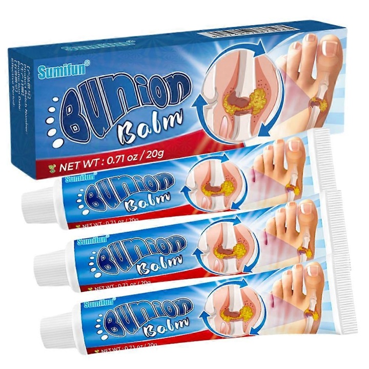 Crema pentru guta Sumifun, set 3 bucati, pentru dureri lombare, umflaturi, ingrijire medicala