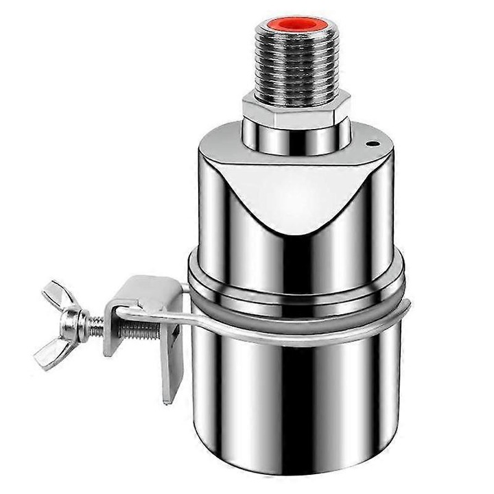 Supapa de control a nivelului apei, 1/2 inch, din inox, design ingenios, pentru bazin, piscina