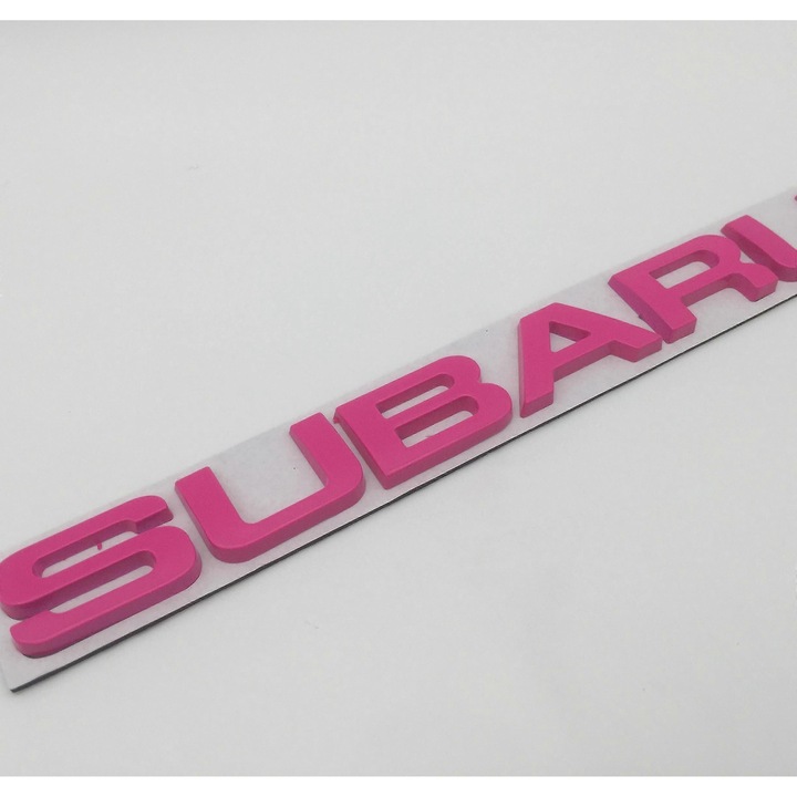 Метална 3D емблема Subaru, 20.6x2см, за багажник