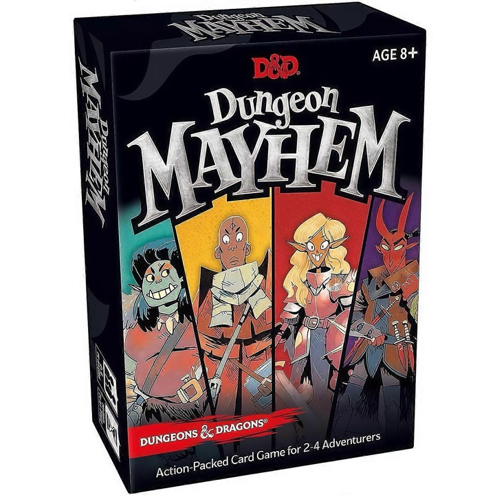 Társasjáték Dd Dungeon Mayhem, 2-6 játékos, 8+, szett
