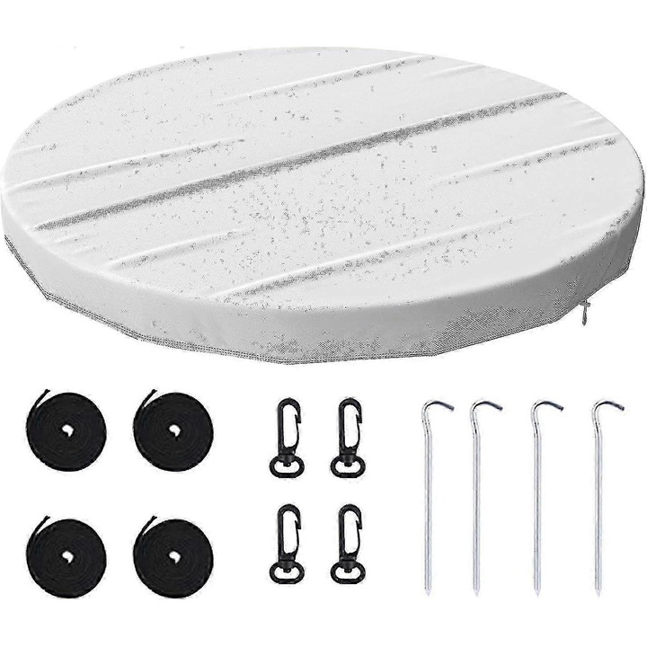 Medenceponyva kerek medencéhez, vízálló és szélálló, 18FT