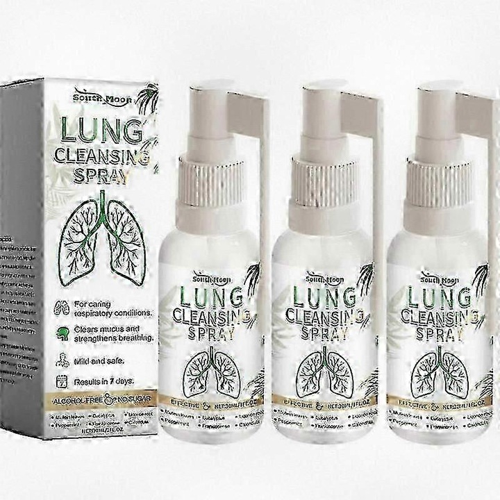 Set 3 spray-uri de curatare a plamanilor, South moon