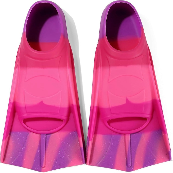 Детски силиконови плавници, розови