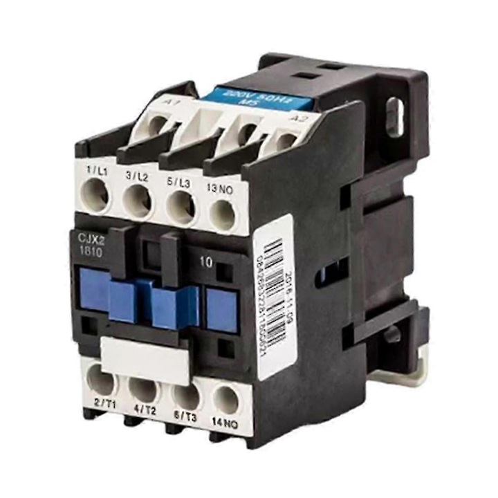 Контактор 220V CJX2-1810, 3 полюса, 32A, пластмаса+метал