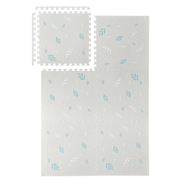 Covoras termoizolant puzzle pentru joaca si activitati bebelusi si copii 3+ luni, 180x120cm, spuma EVA – Dodoli Park Alley