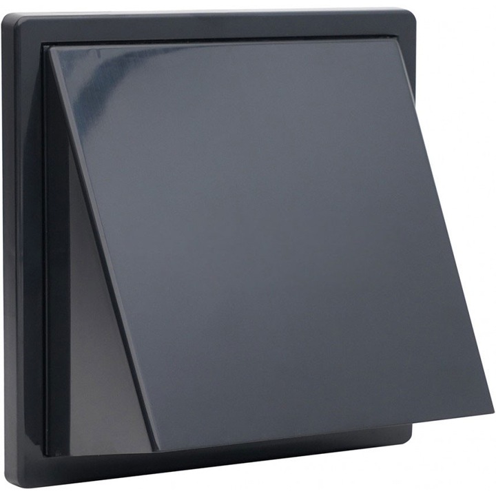 Grilă de ventilație reglabilă cu capac airRoxy, Pentru φ80-150, Grafit