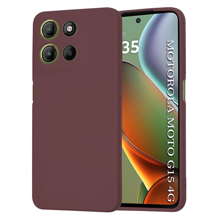 Carcasa de protectie pentru Motorola Moto G15 / Motorola Moto G15 Power / Motorola Moto, bordo