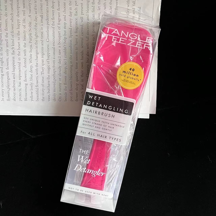 Tangle Teezer The Wet Detangler Málna hajkefe