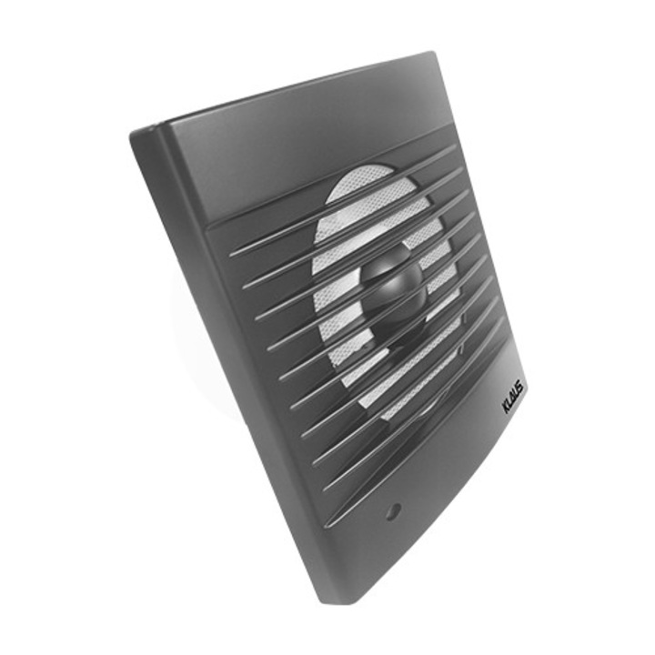 Ventilator de evacuare antracit 18w 220v 5 plasa and lampa - Klaus