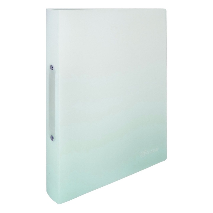 Класьор ментово зелен деграде с 2 ринга 23,5x31см