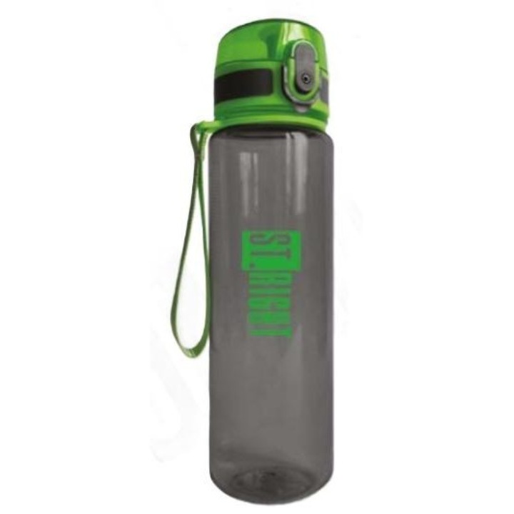 St. Right Black and Green műanyag kulacs - 500 ml (692536)